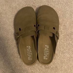 Brown Clogs